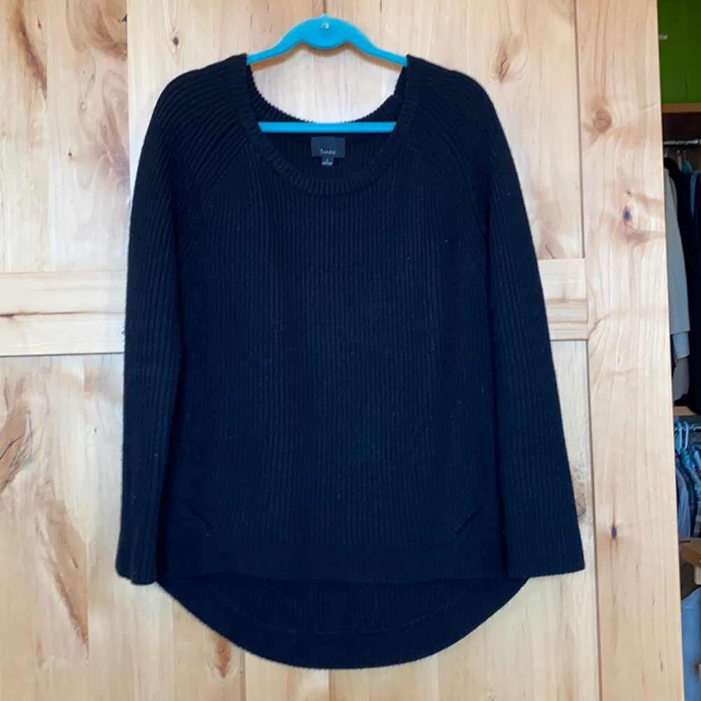 Black heavy weight sweater